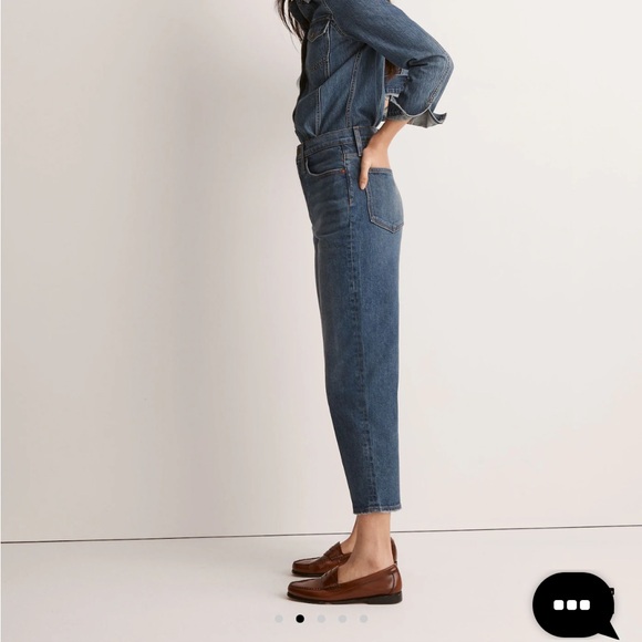 Madewell Balloon Jean- Ellisboro Wash- Size 27 - Picture 2 of 9